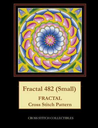 Fractal 482 (Small): Fractal Cross Stitch Pattern