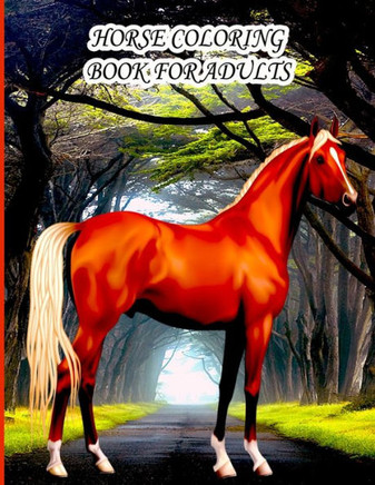 Horse Coloring Book for Adults: horse Coloring Book for Kids, Boys And girls, toddlers, horses with beautiful illustrations for all ages
