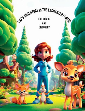 Lily's Adventure in the Enchanted Forest: Friendship and Discovery