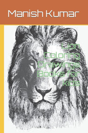 Lion Coloring Drawings Books for kids
