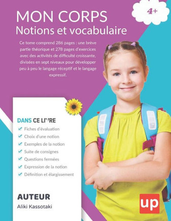 MON CORPS Notions et vocabulaire