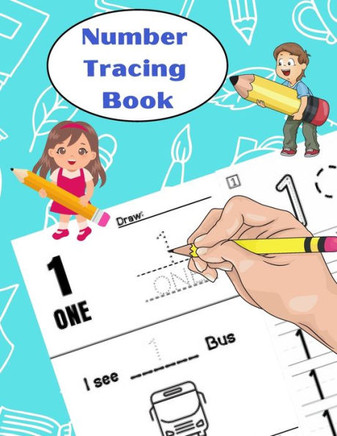 Number Tracing Book: Learn to write numbers for kids