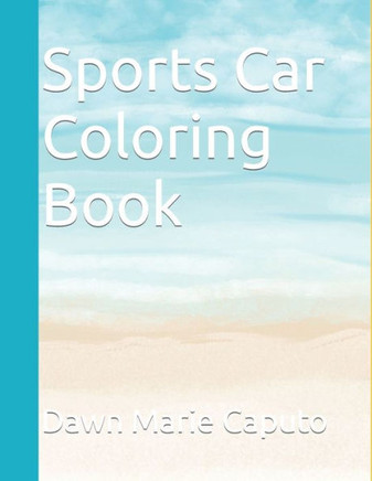 Sports Car Coloring Book