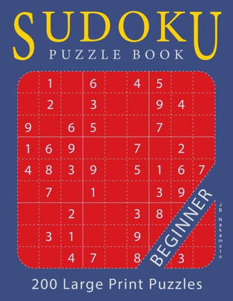 Sudoku Puzzle Book Beginner: 200 Large Print Puzzles