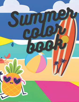 Summer coloring book