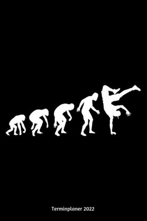 Terminplaner 2022: Breakdance Design Jahresplaner und Kalender von Januar bis Dezember 2022 mit Ferien, Feiertagen und Monatsübersicht -