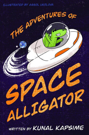 The Adventures of Space Alligator - Large Print