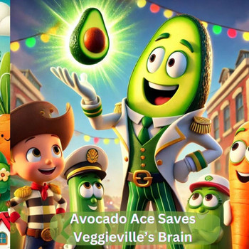 The Avocado Ace Saves Veggieville's Brain: A Fun Adventure About Healthy Heroes and Superfoods!