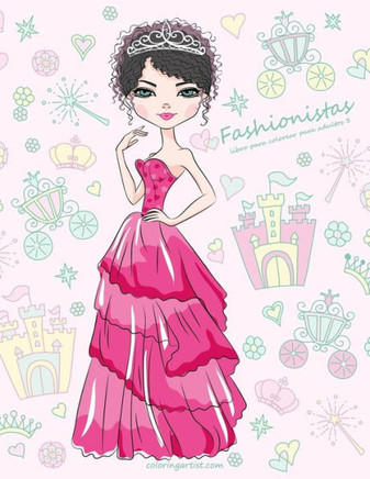 Fashionistas Libro Para Colorear Para Adultos 3 (Spanish Edition)