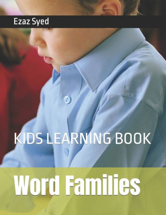 Word Families: Kids Learning Book