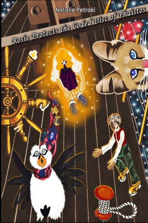 Rosie protects the coded disc of Phaistos.