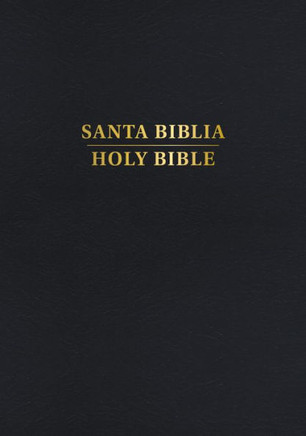 Rvr 1960/KJV Biblia Bilingüe Tamaño Personal, Negro Tapa Dura (Edición 2024)