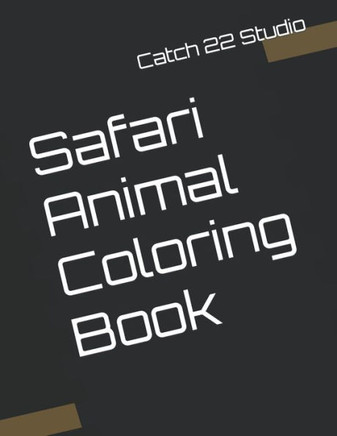 Safari Animal Coloring Book