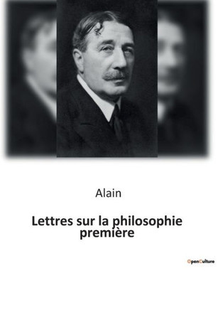 Lettres sur la philosophie premi?e