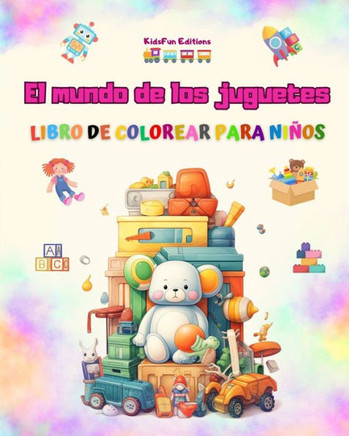 El mundo de los juguetes - Libro de colorear para ni?s: El mejor libro para que los ni?s potencien su creatividad y se diviertan