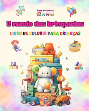 O mundo dos brinquedos - Livro de colorir para crian?s: O melhor livro para as crian?s estimularem sua criatividade e se divertirem