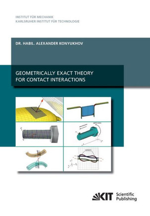 Geometrically exact theory for contact interactions