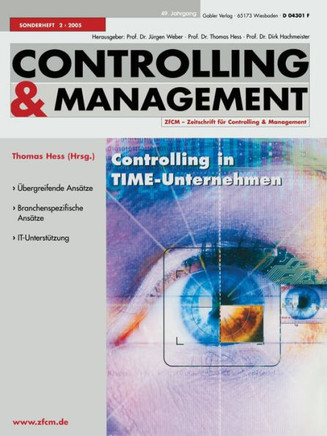 Controlling in Time-Unternehmen