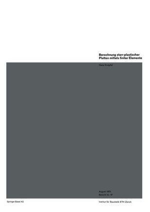 Berechnung Starr-Plastischer Platten Mittels Finiter Elemente