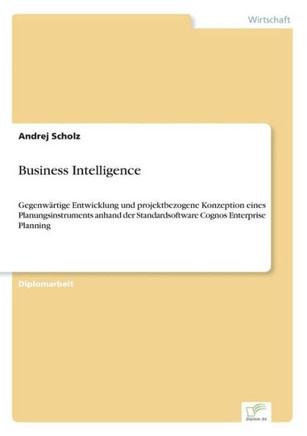 Business Intelligence: Gegenwärtige Entwicklung und projektbezogene Konzeption eines Planungsinstruments anhand der Standardsoftware Cognos E