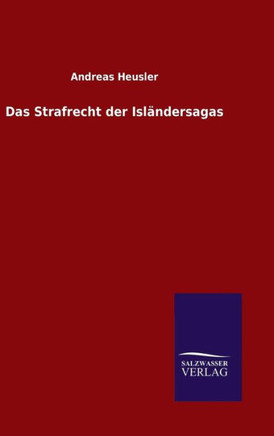 Das Strafrecht der Isländersagas