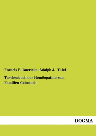 Taschenbuch Der Homoopathie Zum Familien-Gebrauch