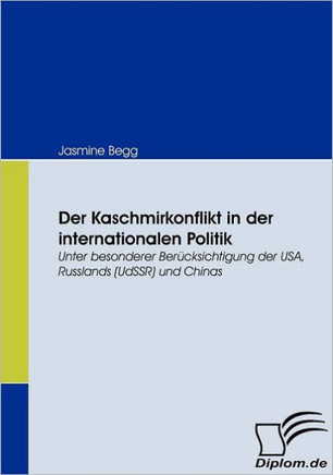 Der Kaschmirkonflikt in der internationalen Politik: Unter besonderer Berücksichtigung der USA, Russlands (UdSSR) und Chinas