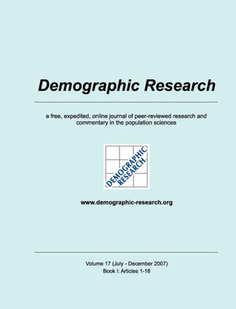 Demographic Research, Volume 17: Book I: Articles 1 to 18 of Volume 17