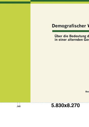 Demografischer Wandel: Über die Bedeutung des Alters in einer alternden Gesellschaft