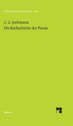 Die Rückschritte der Poesie