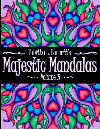 Majestic Mandalas : Adult Coloring Book Featuring 65 Hand-Drawn Unique Mandalas