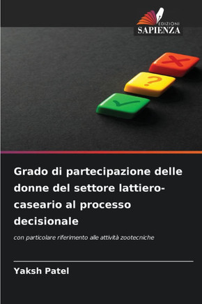 Grado di partecipazione delle donne del settore lattiero-caseario al processo decisionale