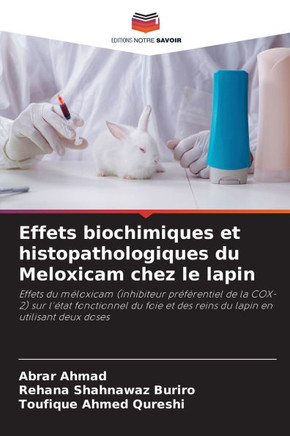 Effets biochimiques et histopathologiques du Meloxicam chez le lapin