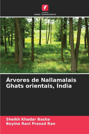 Árvores de Nallamalais Ghats orientais, Índia Árvores de Nallamalais Ghats orientais, Índia