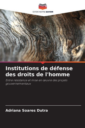 Institutions de d?ense des droits de l'homme