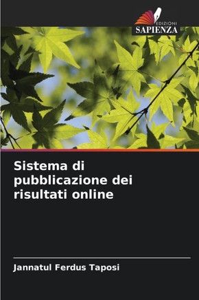 Sistema di pubblicazione dei risultati online