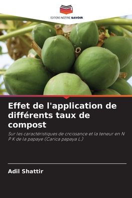 Effet de l'application de diff?ents taux de compost