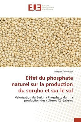Effet du phosphate naturel sur la production du sorgho et sur le sol