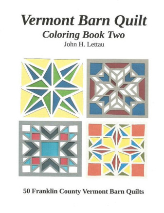 Vermont Barn Quilt Coloring Book