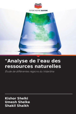 ""Analyse de l'eau des ressources naturelles