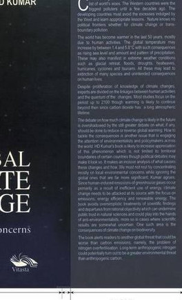 Global Climate Change Insights, Impacts and Concerns