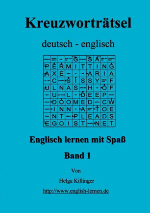 Englisch lernen mit Spaß. Kreuzworträtsel deutsch-englisch