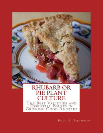 Rhubarb Or Pie Plant Culture : The Best Varieties Of Essential Points In Growing Good Rhubarb