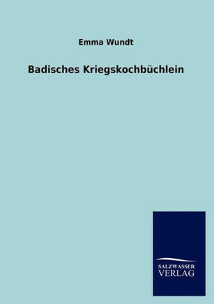 Badisches Kriegskochbuchlein