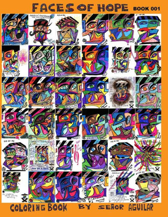 Faces Of Hope Coloring Book: Book 001 (Faces Of Hope Coloring Book 001)