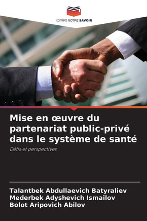 Mise en oeuvre du partenariat public-privé dans le système de santé