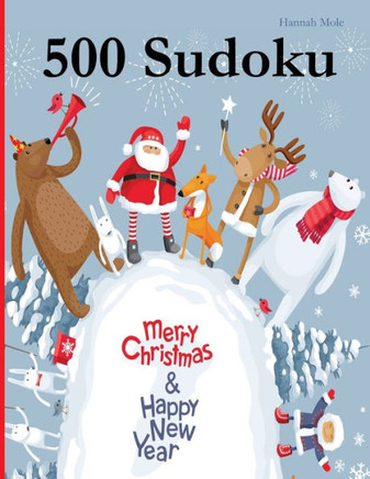 500 Sudoku: Merry Christmas & Happy New Year