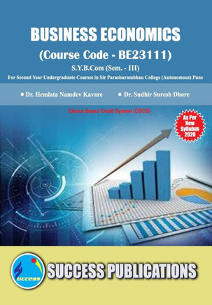 Business Economics(S.Y.B.Com, S.P. College, Sem.-III)