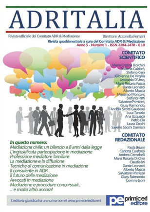 ADR Italia (Numero 1/2018)