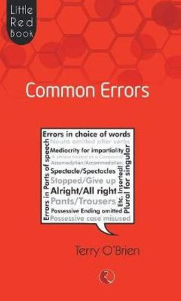 Little Red Book Of Common Errors Little Red Book Of Common Errors